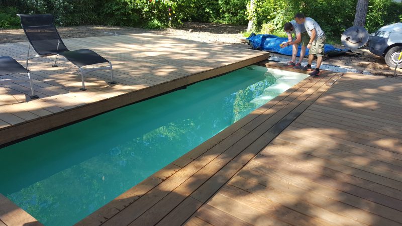 Pooldeck – Plan Grün