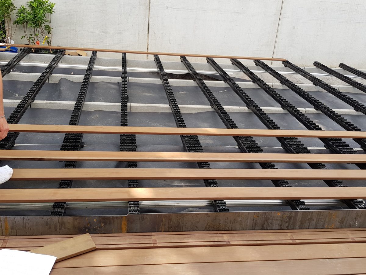 Holzterrasse – Plan Grün