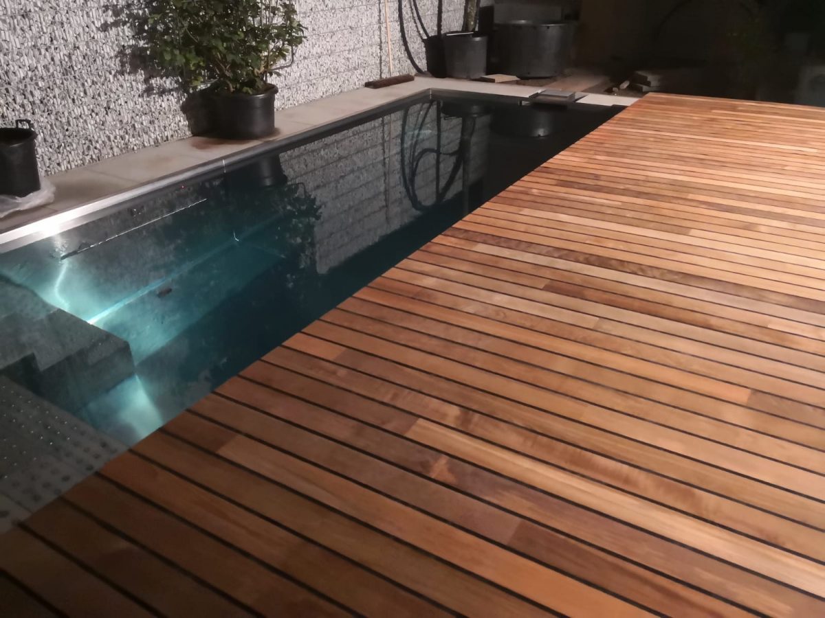 Pooldeck – Plan Grün