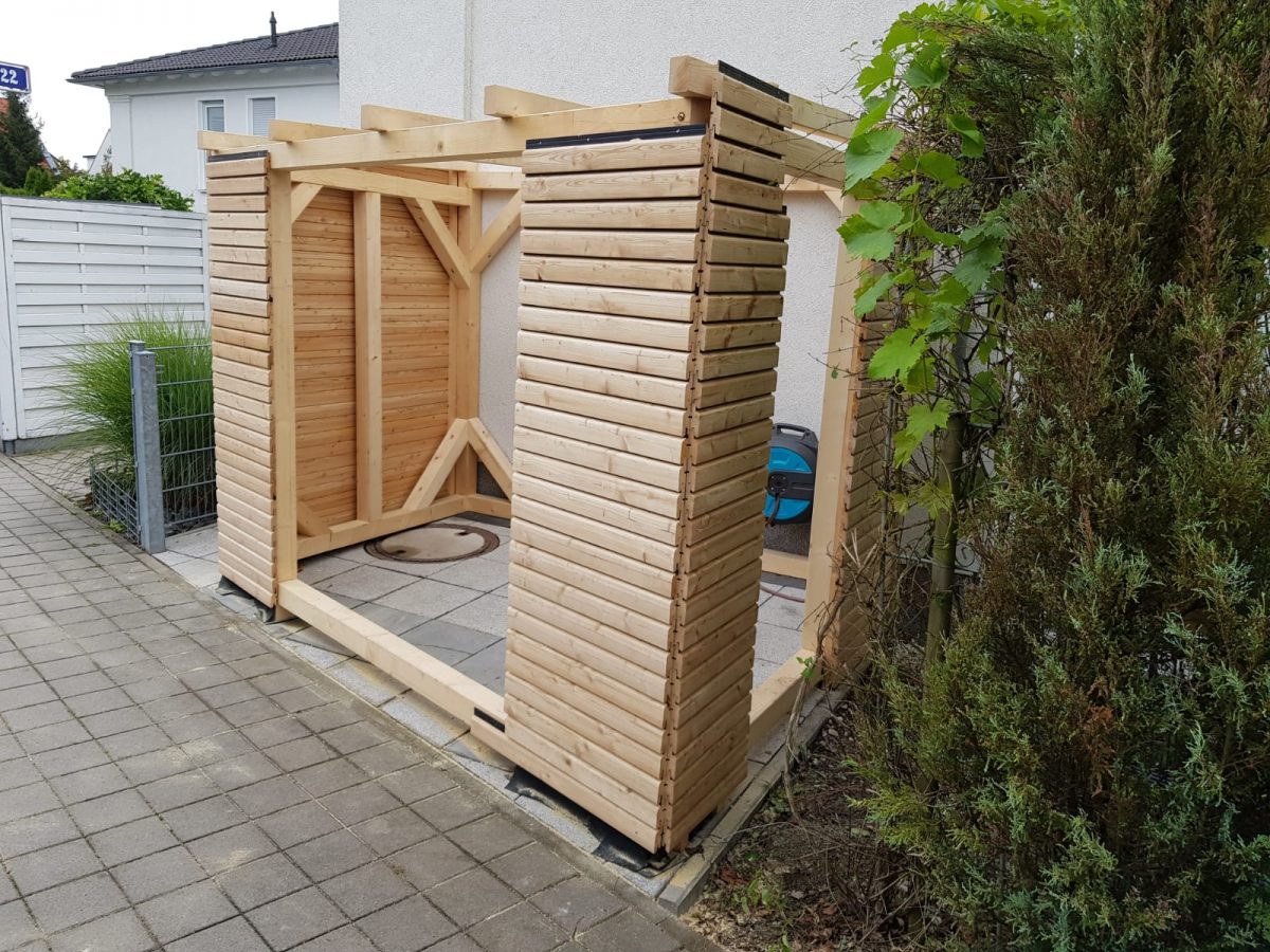 Gartenhaus Plan Grün